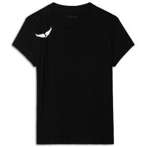 Zadig & Voltaire Suzan Wing Brooch T Shirt - New